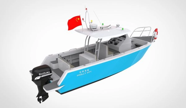 27尺铝合金钓鱼艇 (2)