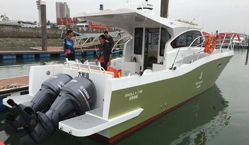 40尺铝合金钓鱼艇 (2)