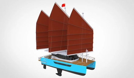 帆船钓鱼艇 帆船钓鱼艇